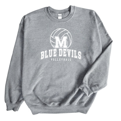 Blue Devil Volleyball - Heavyweight Sweatshirt