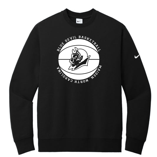 Maiden Basketball - Nike Club Fleece Crewneck