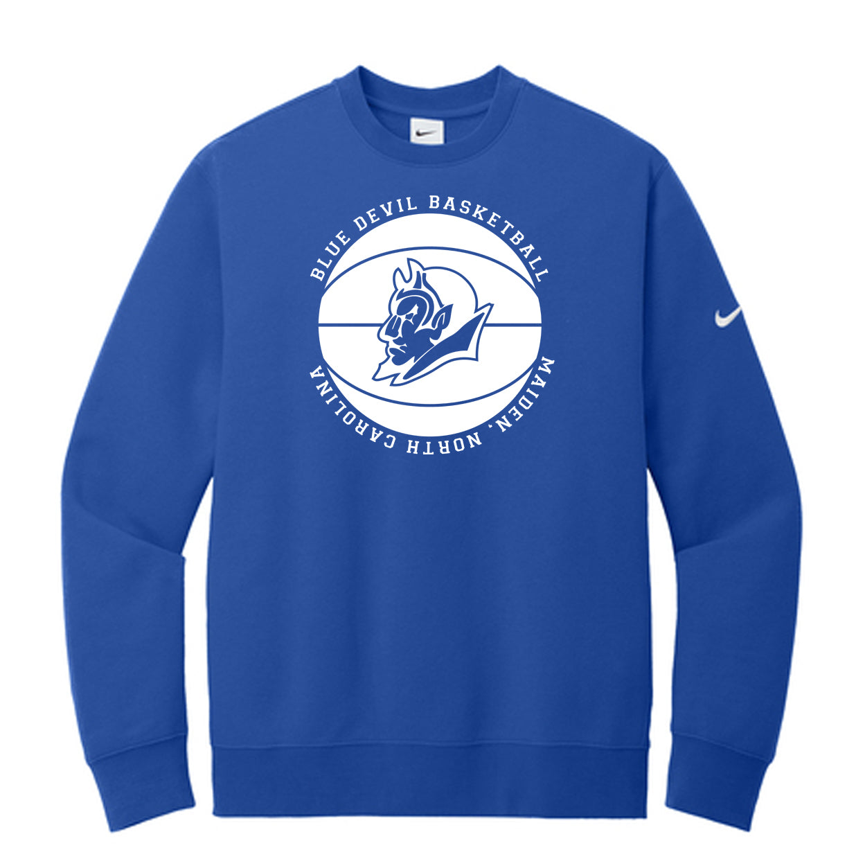 Maiden Basketball - Nike Club Fleece Crewneck