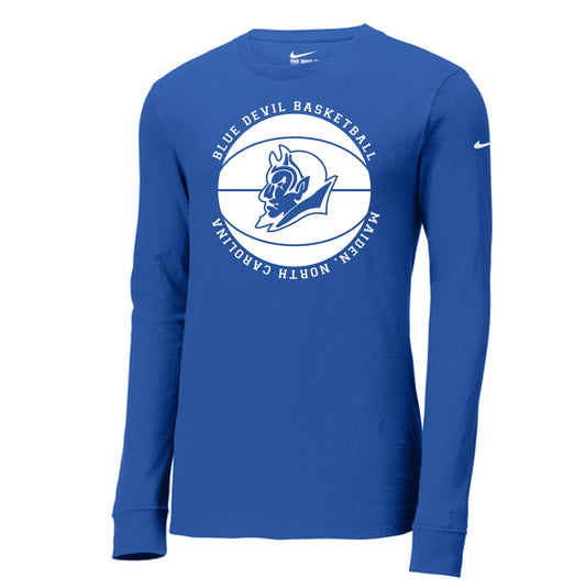 Maiden Basketball - Nike Core Cotton Long Sleeve Tee