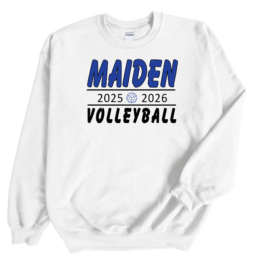 Maiden Volleyball Team - Heavyweight Sweatshirt
