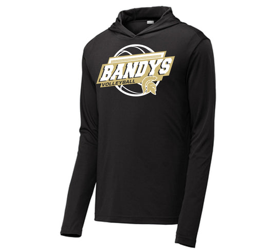 Bandys Volleyball Team - Performance Long Sleeve Hooded Tee
