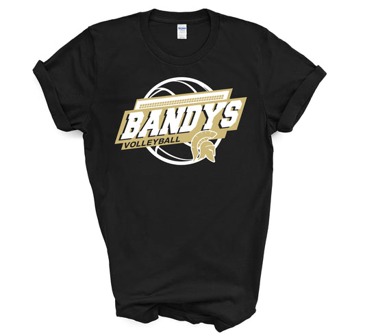 Bandys Volleyball Team - PERSONALIZED Short Sleeve Tee