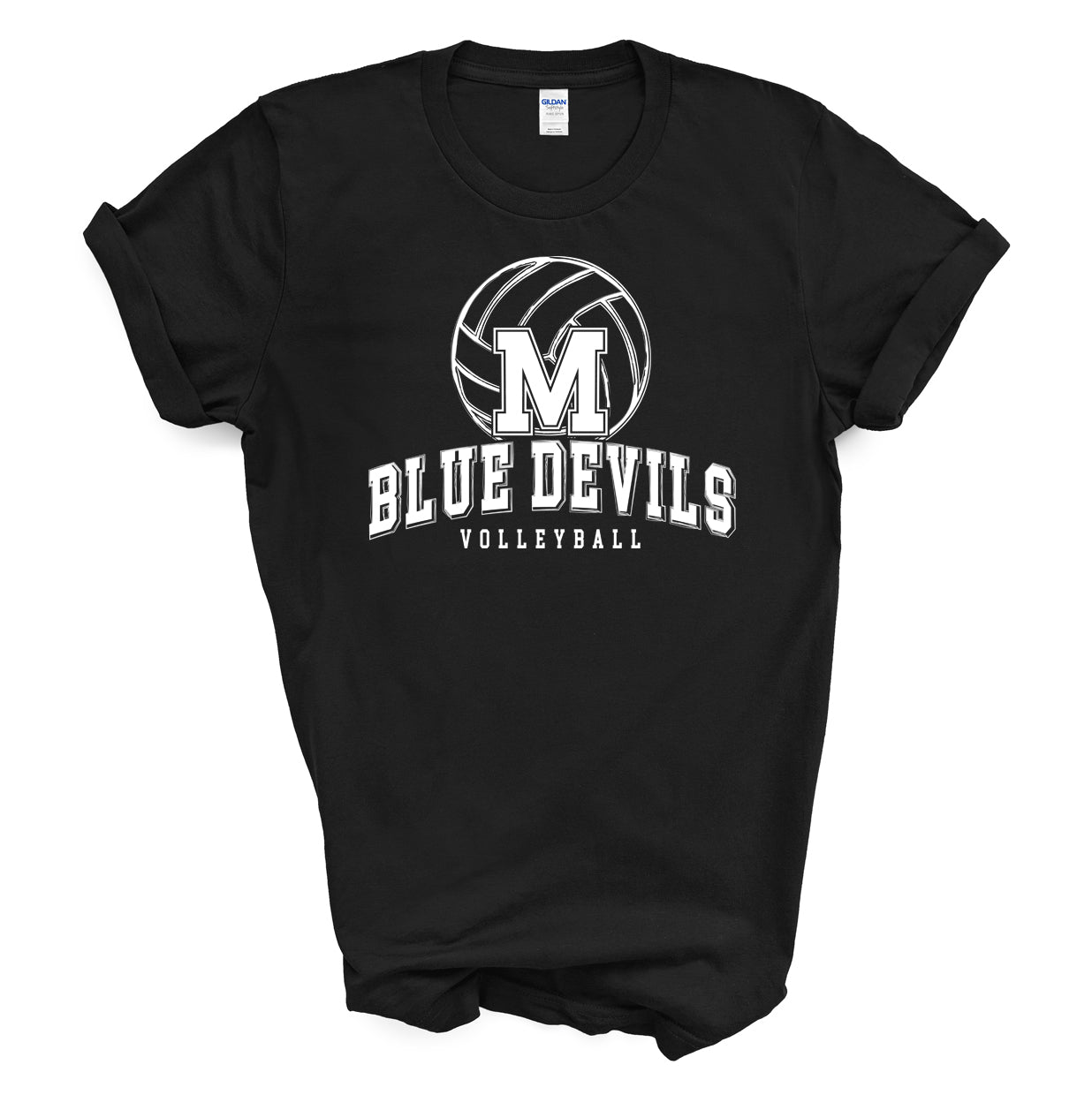 Blue Devil Volleyball - Short Sleeve Tee