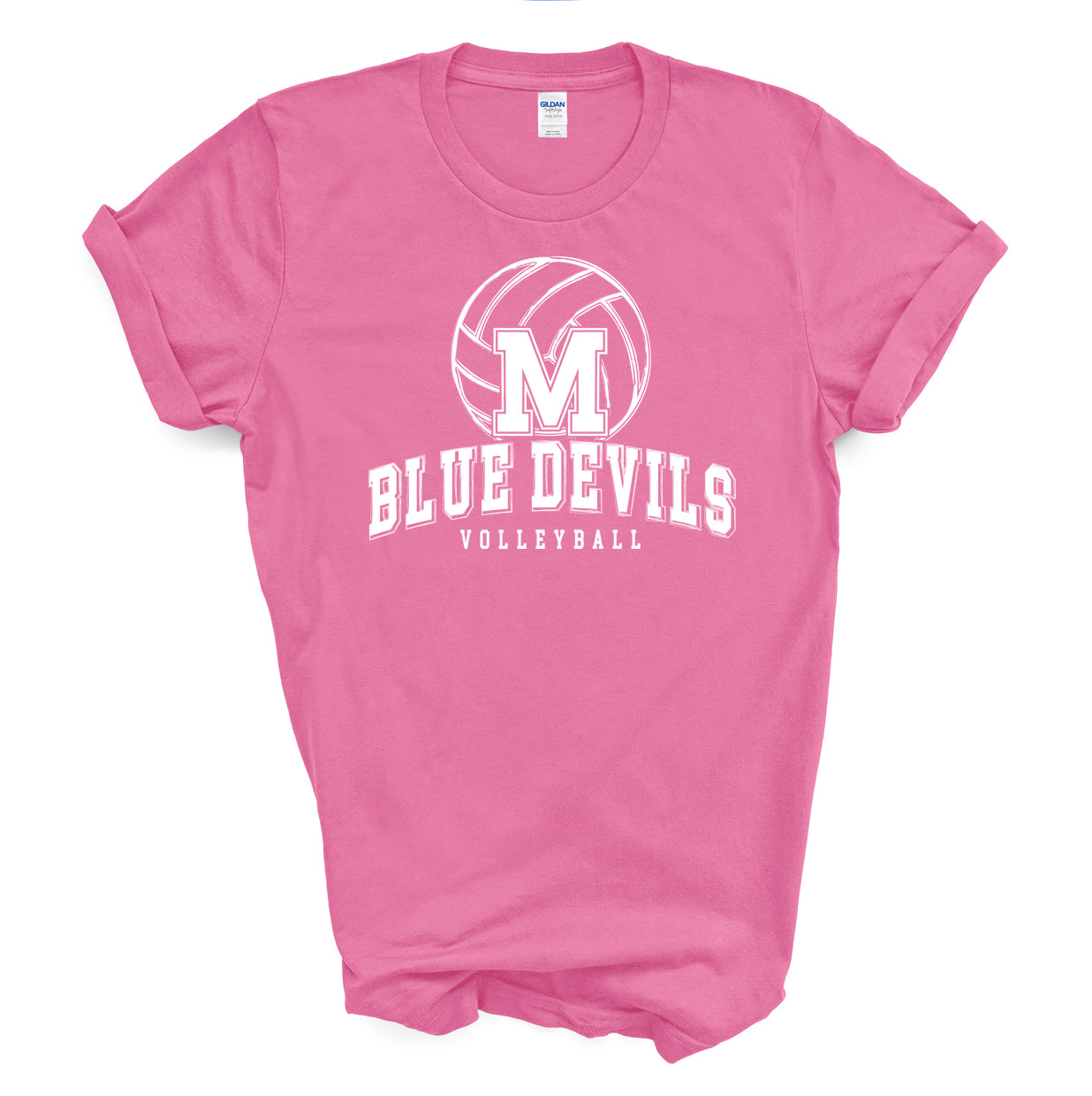 Blue Devil Volleyball - Short Sleeve Tee