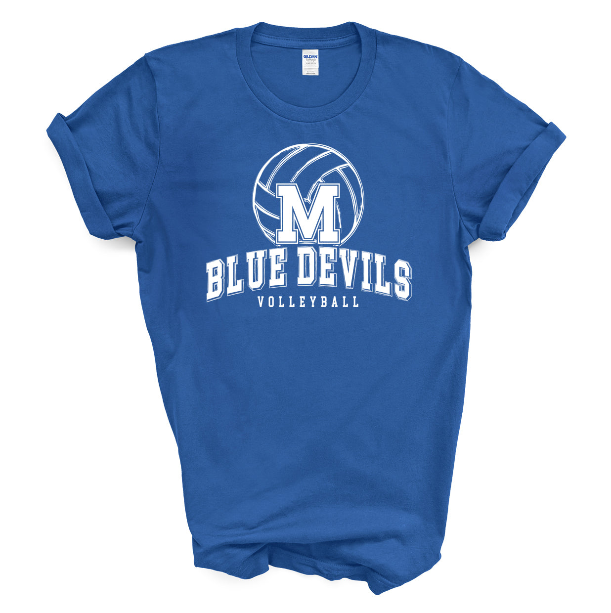 Blue Devil Volleyball - Short Sleeve Tee