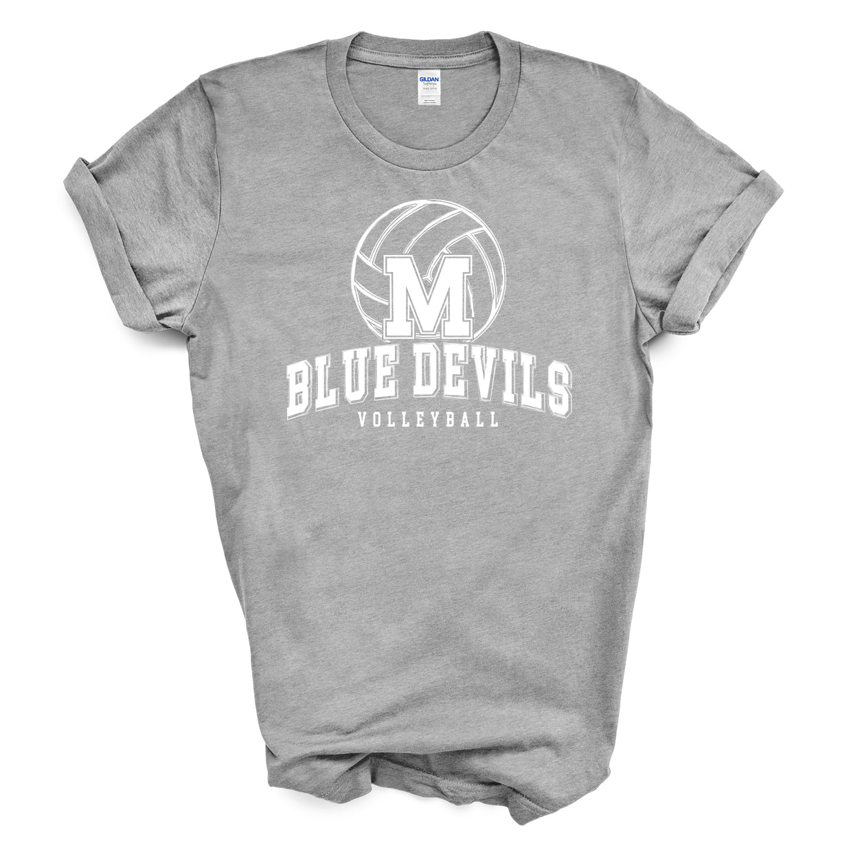 Blue Devil Volleyball - Short Sleeve Tee