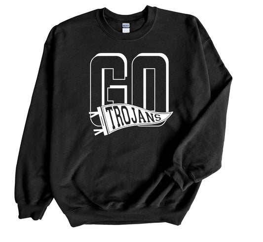 Trojan Banner - YOUTH Crewneck Sweatshirt