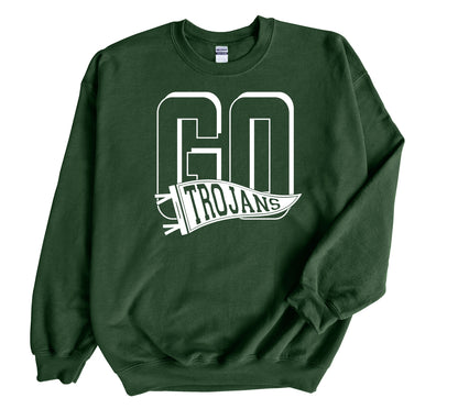 Trojan Banner - YOUTH Crewneck Sweatshirt