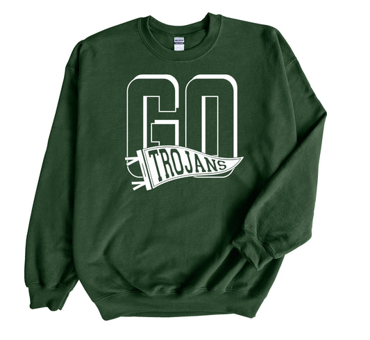 Trojan Banner - Crewneck Sweatshirt
