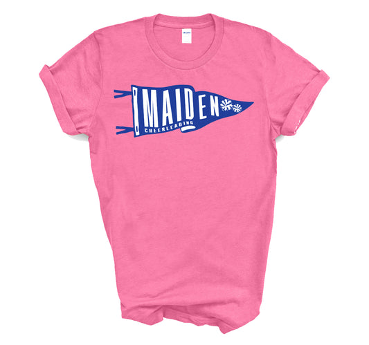 Maiden Middle Cheer Banner - Short Sleeve Tee