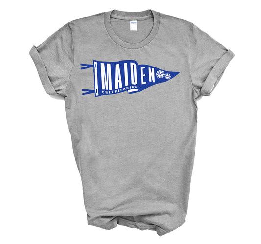 Maiden Middle Cheer Banner - YOUTH Short Sleeve Tee