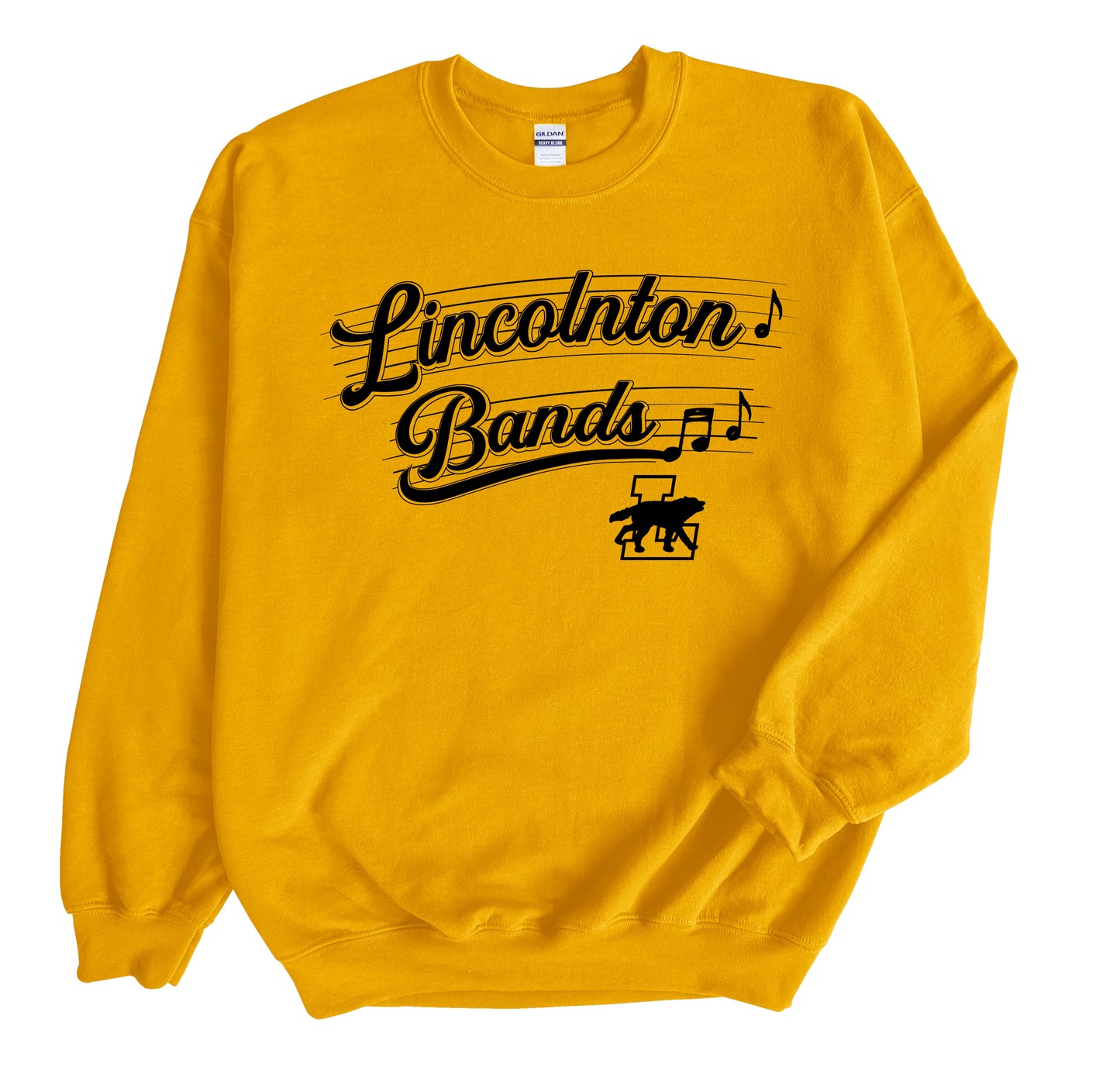 Lincolnton Bands Bars - Crewneck Sweatshirt