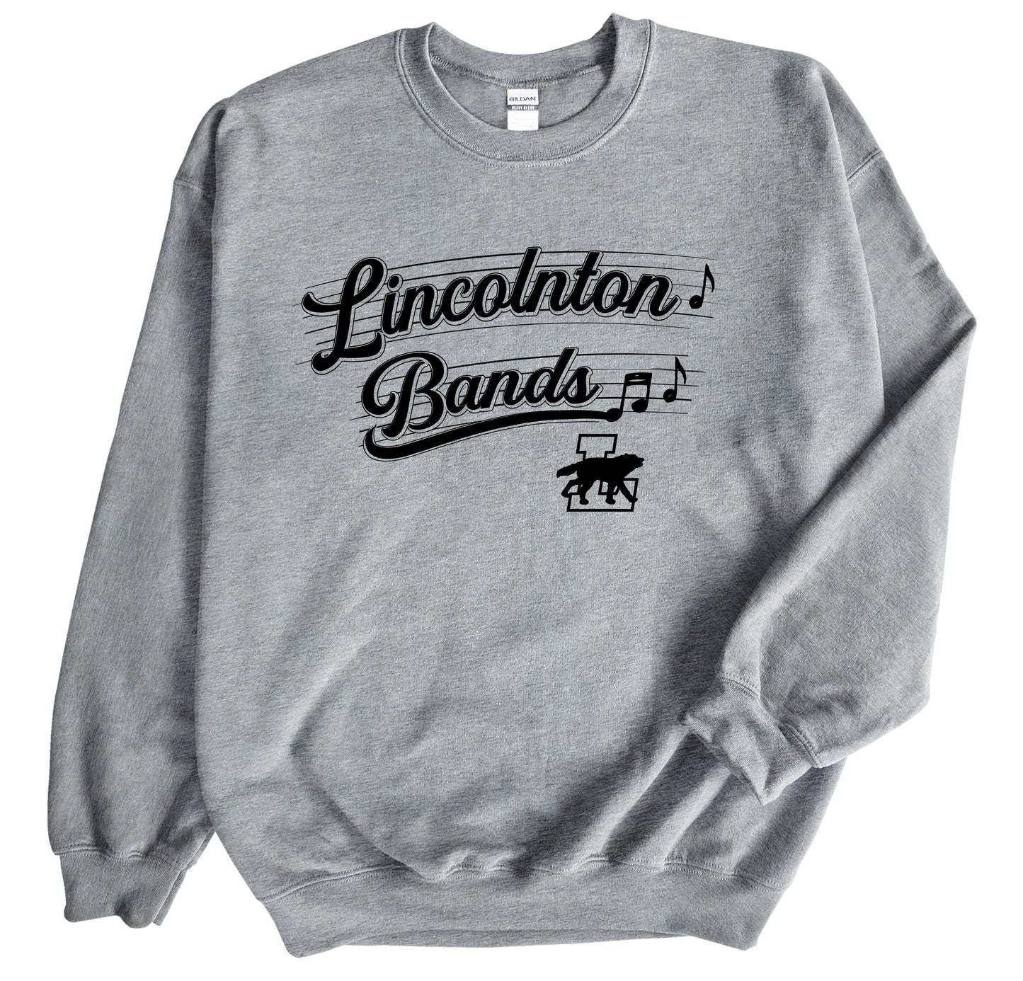 Lincolnton Bands Bars - Crewneck Sweatshirt