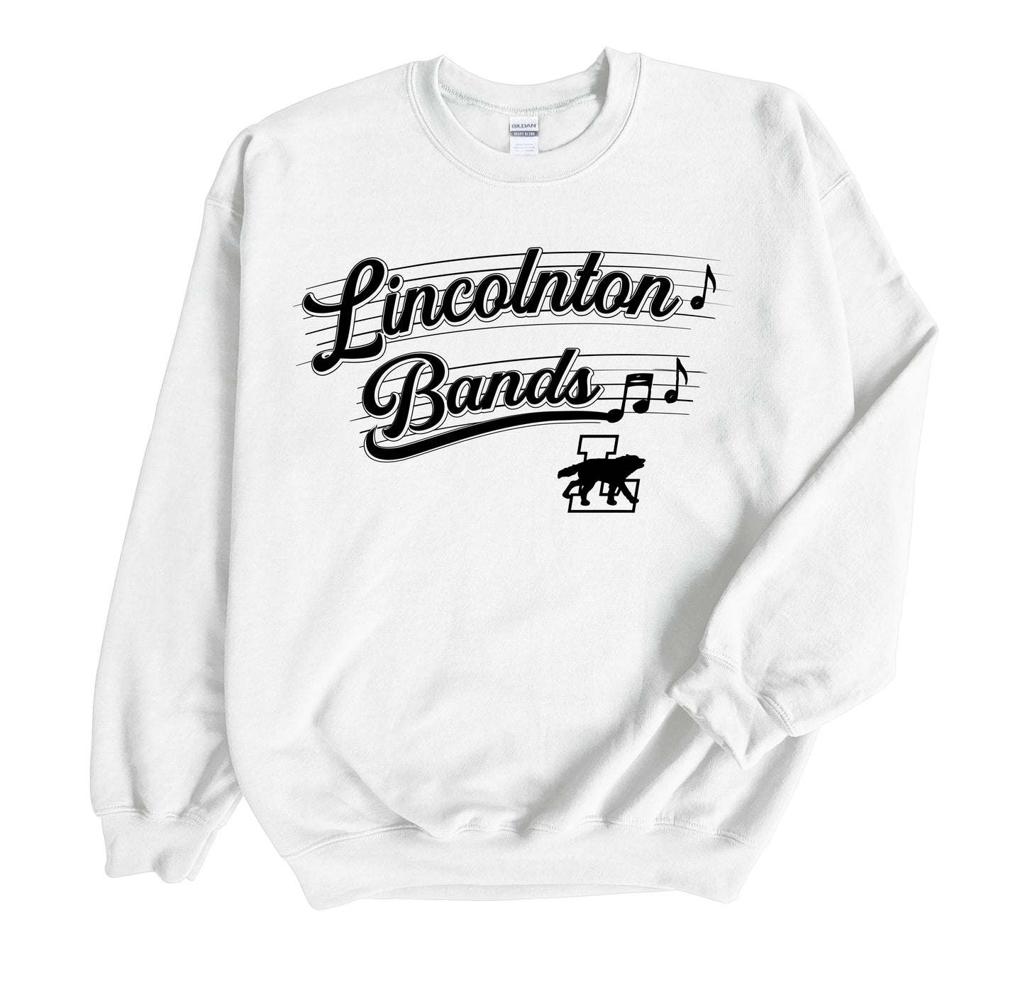 Lincolnton Bands Bars - Crewneck Sweatshirt