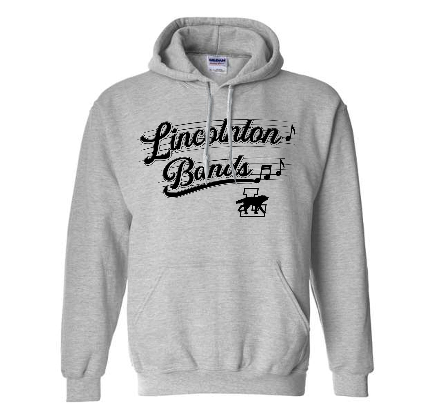 Lincolnton Bands Bars - Heavyweight Hoodie