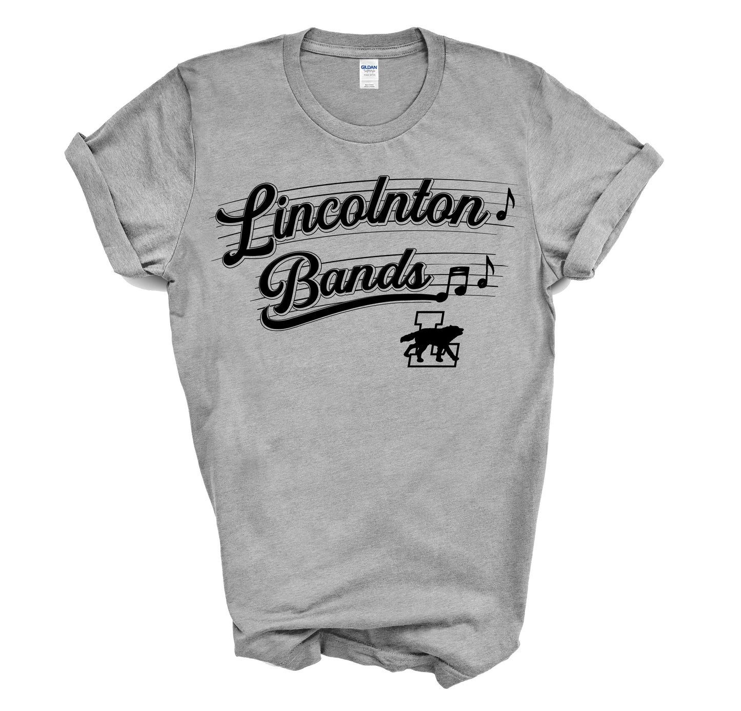 Lincolnton Bands Bars - YOUTH Short Sleeve Tee