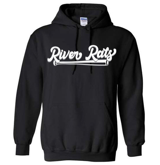 Carolina River Rats Cursive - Heavyweight Hoodie