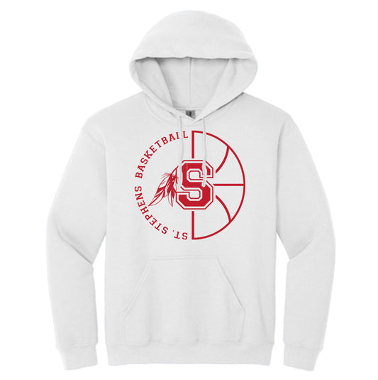 St. Stephens Basketball - Heavyweight Hoodie