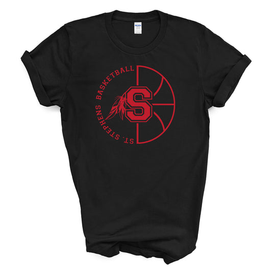 St. Stephens Basketball - Short Sleeve Tee