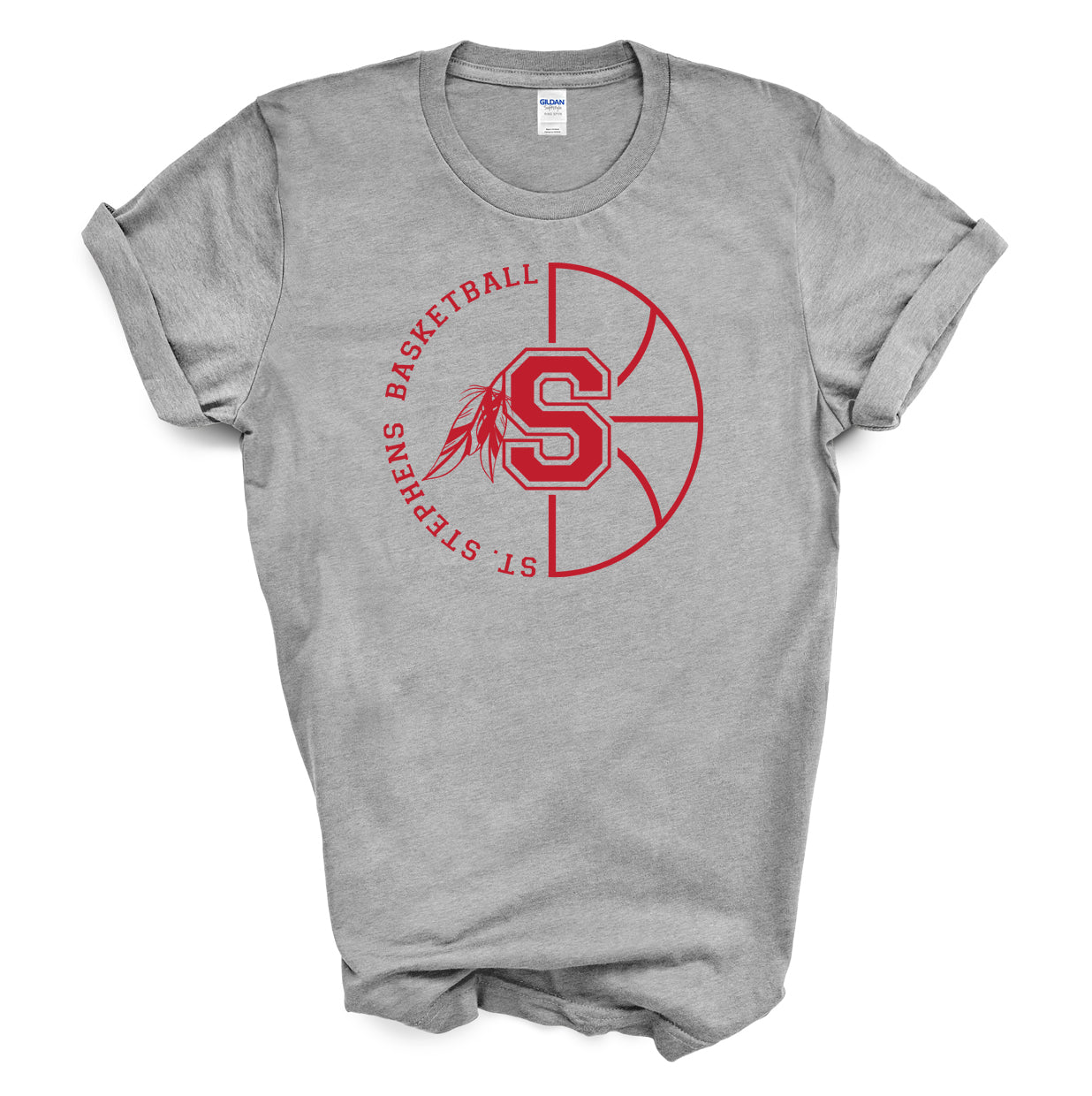 St. Stephens Basketball - Short Sleeve Tee