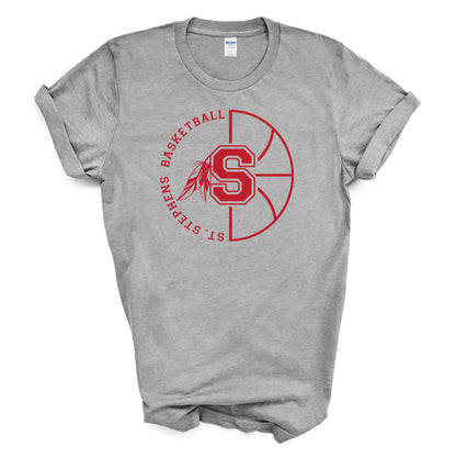 St. Stephens Basketball - Short Sleeve Tee