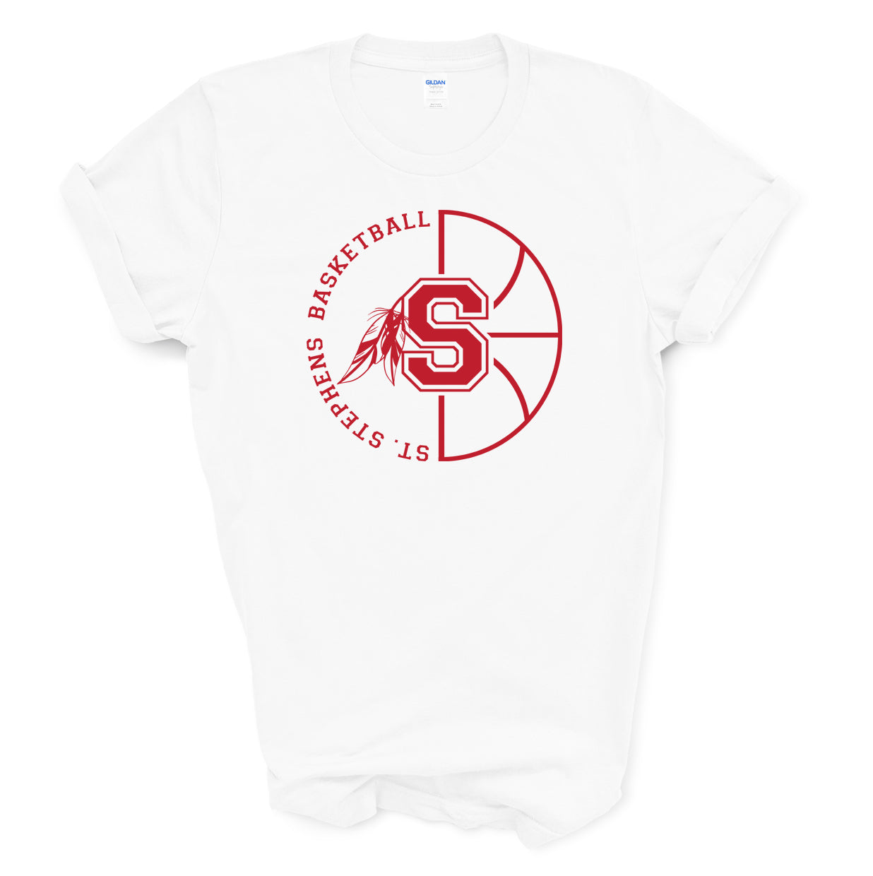 St. Stephens Basketball - Short Sleeve Tee