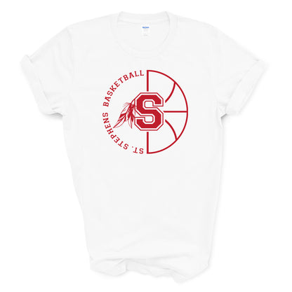 St. Stephens Basketball - Short Sleeve Tee