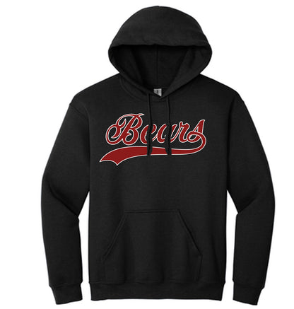 Bunker Hill Bears Cursive - Heavyweight Hoodie