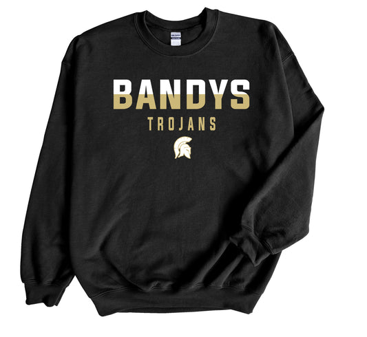 Bandys Block - YOUTH Crewneck Sweatshirt