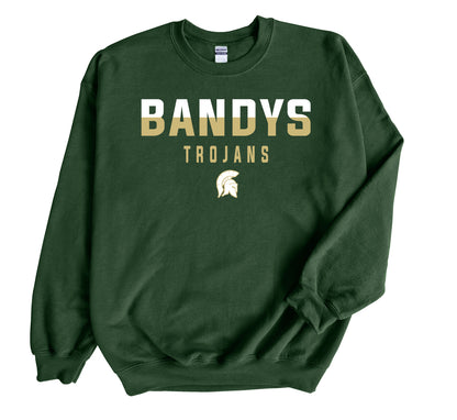 Bandys Block - YOUTH Crewneck Sweatshirt