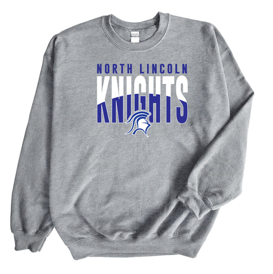 North Lincoln Block - YOUTH Crewneck Sweatshirt