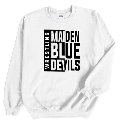 Maiden Wrestling Block - Crewneck Sweatshirt