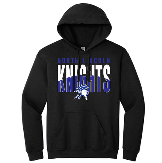 North Lincoln Block - YOUTH Heavyweight Hoodie