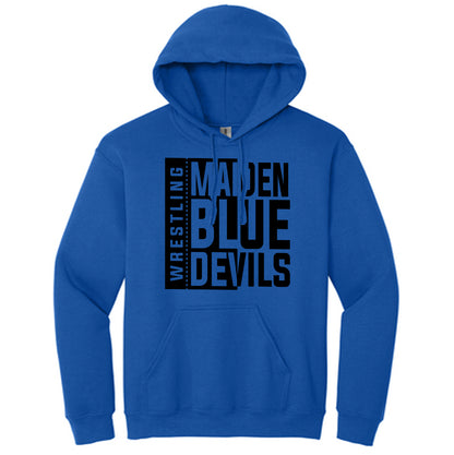 Maiden Wrestling Block - Heavyweight Hoodie