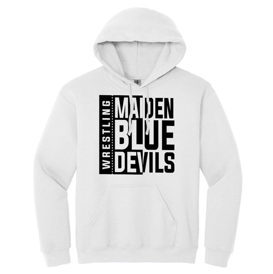 Maiden Wrestling Block - Heavyweight Hoodie