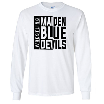 Maiden Wrestling Block - Long Sleeve Tee