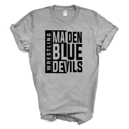 Maiden Wrestling Block - Short Sleeve Tee