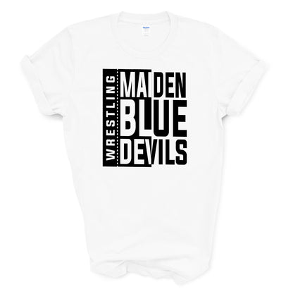 Maiden Wrestling Block - Short Sleeve Tee