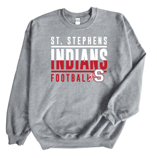 St. Stephens Football - Crewneck Sweatshirt