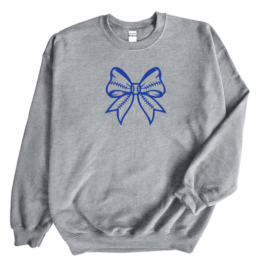 Bow w/ Laces  - YOUTH Crewneck Sweatshirt