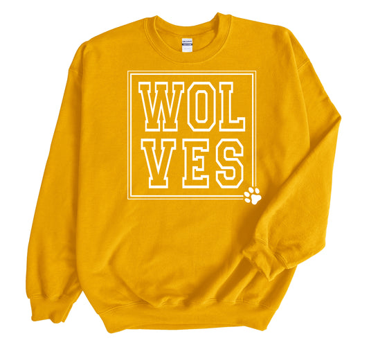 Lincolnton Wolves - Crewneck Sweatshirt