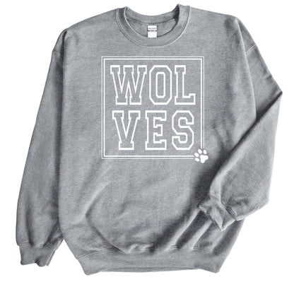 Lincolnton Wolves - Crewneck Sweatshirt