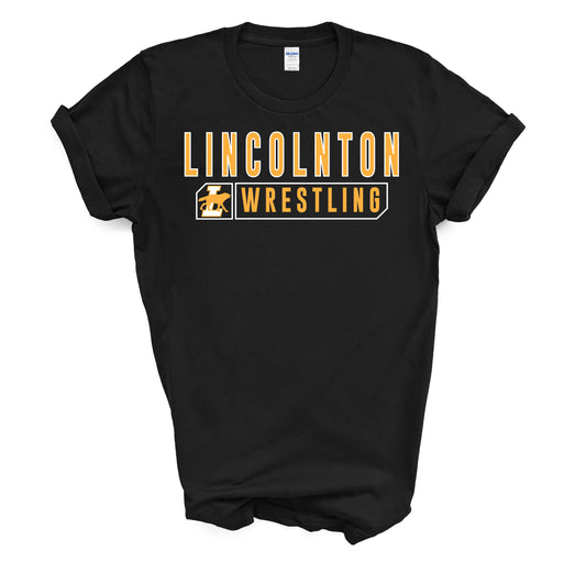 Lincolnton Wrestling - Short Sleeve Tee