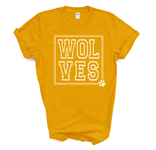 Lincolnton Wolves - YOUTH Short Sleeve Tee