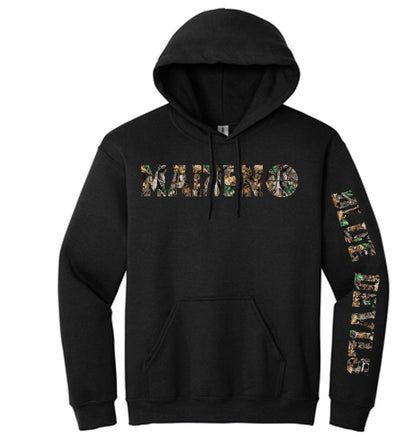 Maiden Camo Basketball - Heavyweight Hoodie