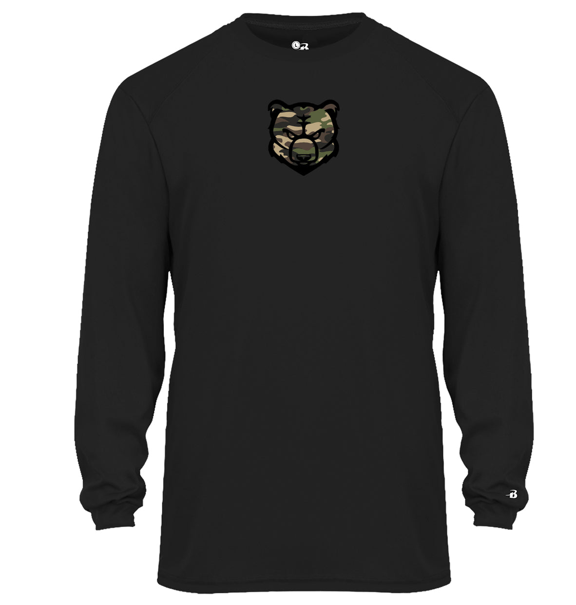 Bunker Hill Camo Bear - Performance Long Sleeve Tee