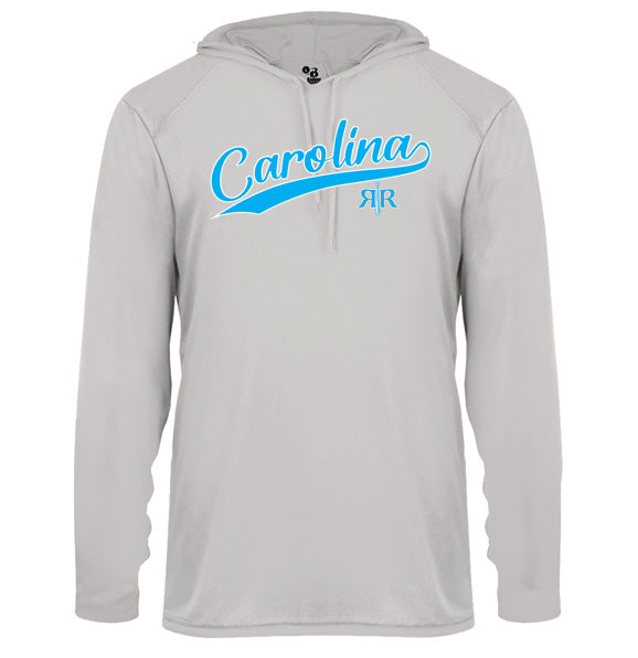 Carolina River Rats - Performance Long Sleeve Hooded Tee