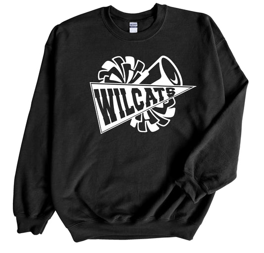 Lincolnton Wildcats Cheer - Crewneck Sweatshirt