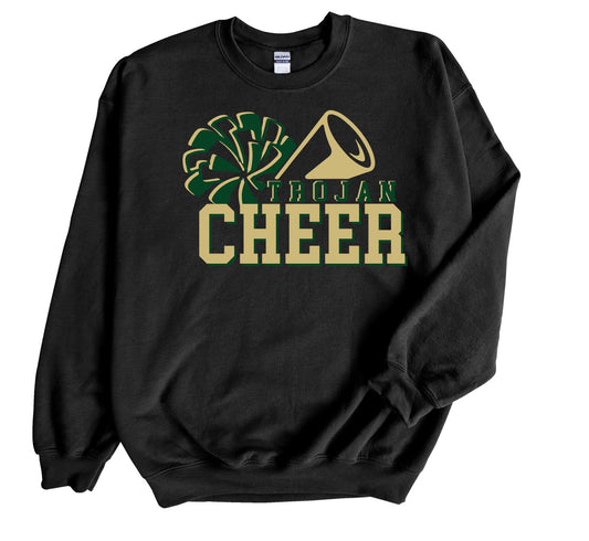 Trojan Cheer - Crewneck Sweatshirt
